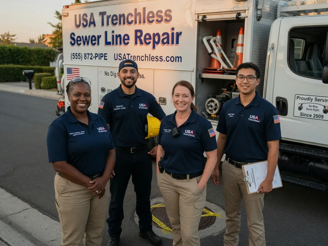 Sewer Line Repair company in Parker City, IN